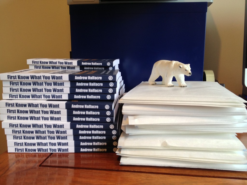 Pile of books and envelopes